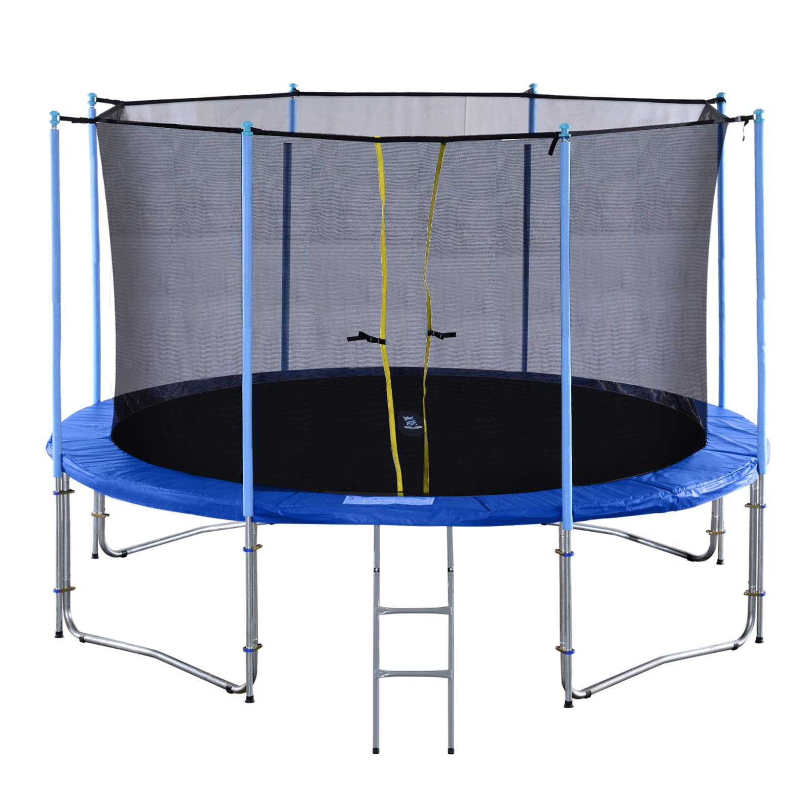 Exacme 15 Foot TUV Approved Heavy Duty Trampoline with Intra Enclousre Net, Spring Cover, Ladder, Include All Accessories (Box 2 of 2 ONLY)