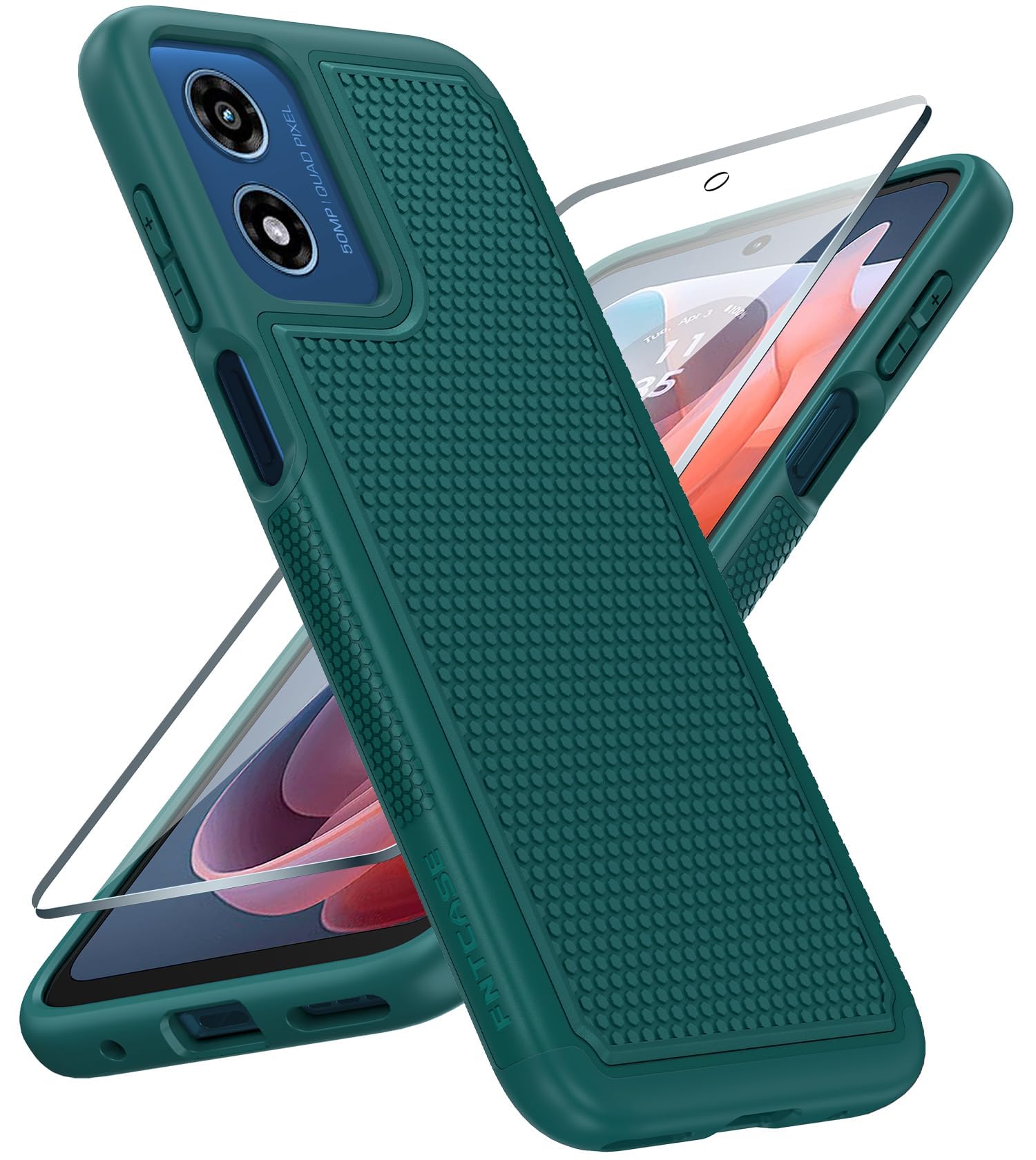 FNTCASE for Motorola Moto G-Play-2024 Case: Dual