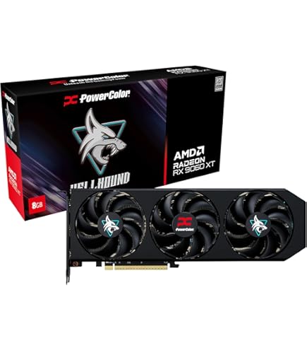 ASRock Radeon RX 9060 XT Steel Legend 8GB GDDR6 OC Graphics Card