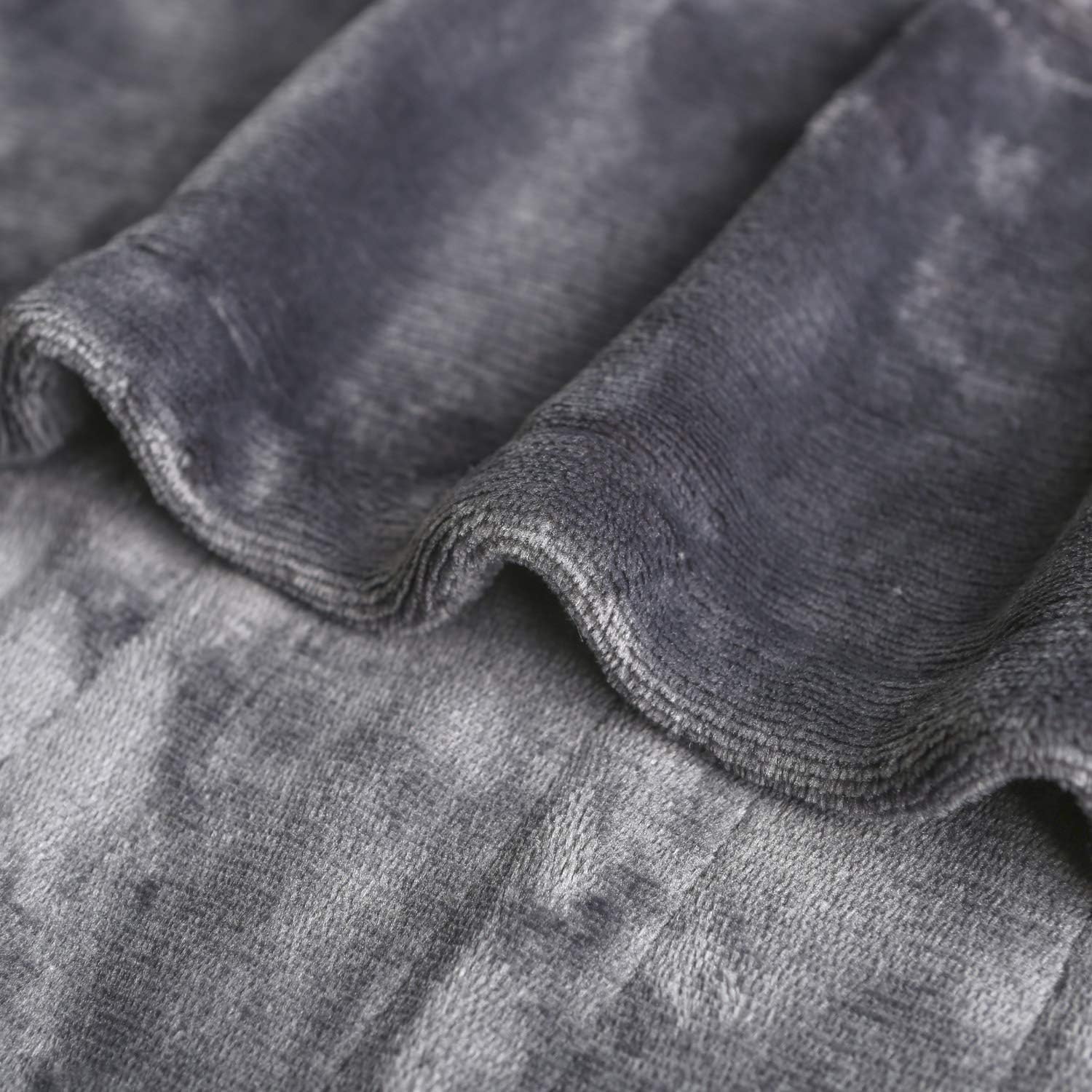 Westinghouse Electric Blanket Heated Throw Soft Silky Microplush Flannel Heating Blanket 50"x60", 6 Heat Settings & 4 Hours Auto Off, Machine Washable, Charcoal Grey 50x60in: Kitchen & Dining