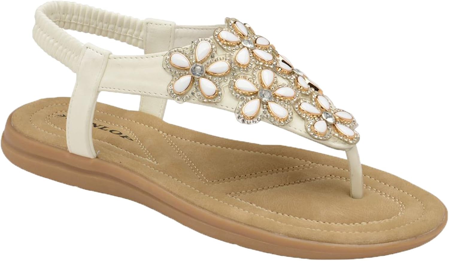 dunlop sparkly flip flops