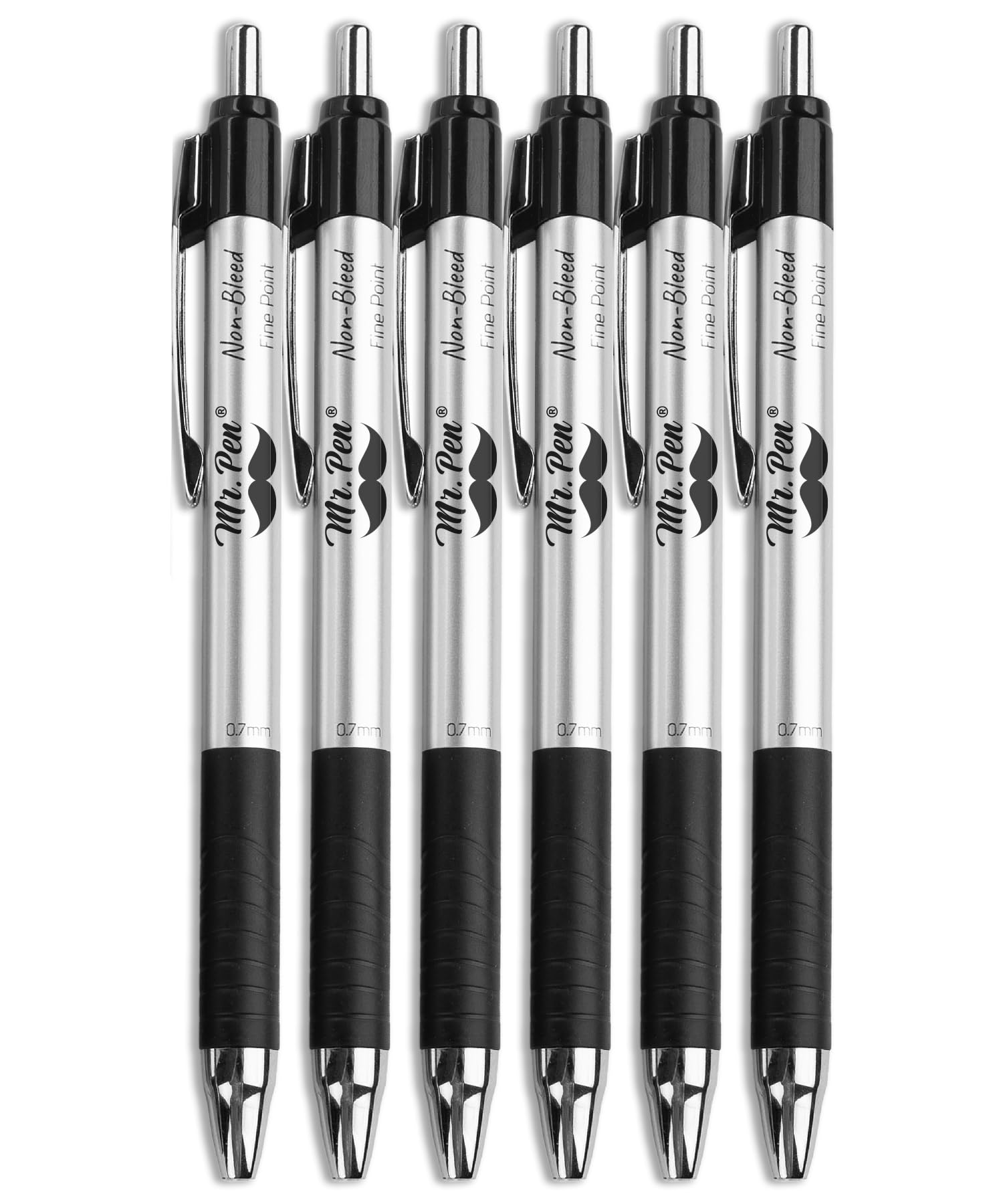 Photo 1 of Mr. Pen No Bleed Pens, Bible Pens, Fine Tip, Black, Pack of 6