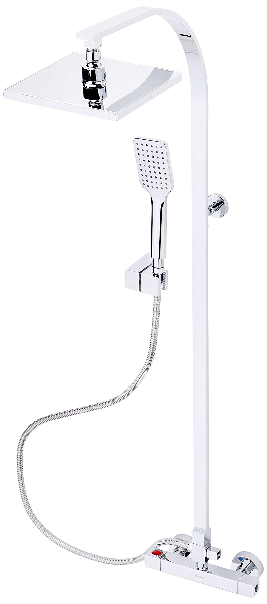 Bristan CRZ2 SHXDIVCTFF C Craze Rigid Riser Bar Mixer, Chrome