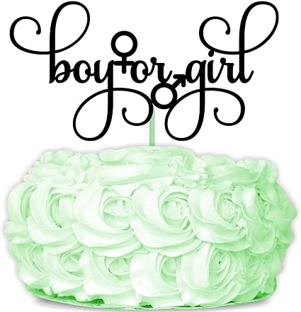 Download Gender Reveal Boy Or Girl Cake Topper Digital Download Svg Dxf Png For Use With Cutting Machines Cricut Silhouette Amazon Co Uk Kitchen Home