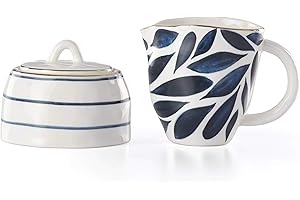 Lenox Blue Bay 2-Piece Creamer & Sugar Bowl Set, 1.15 LB