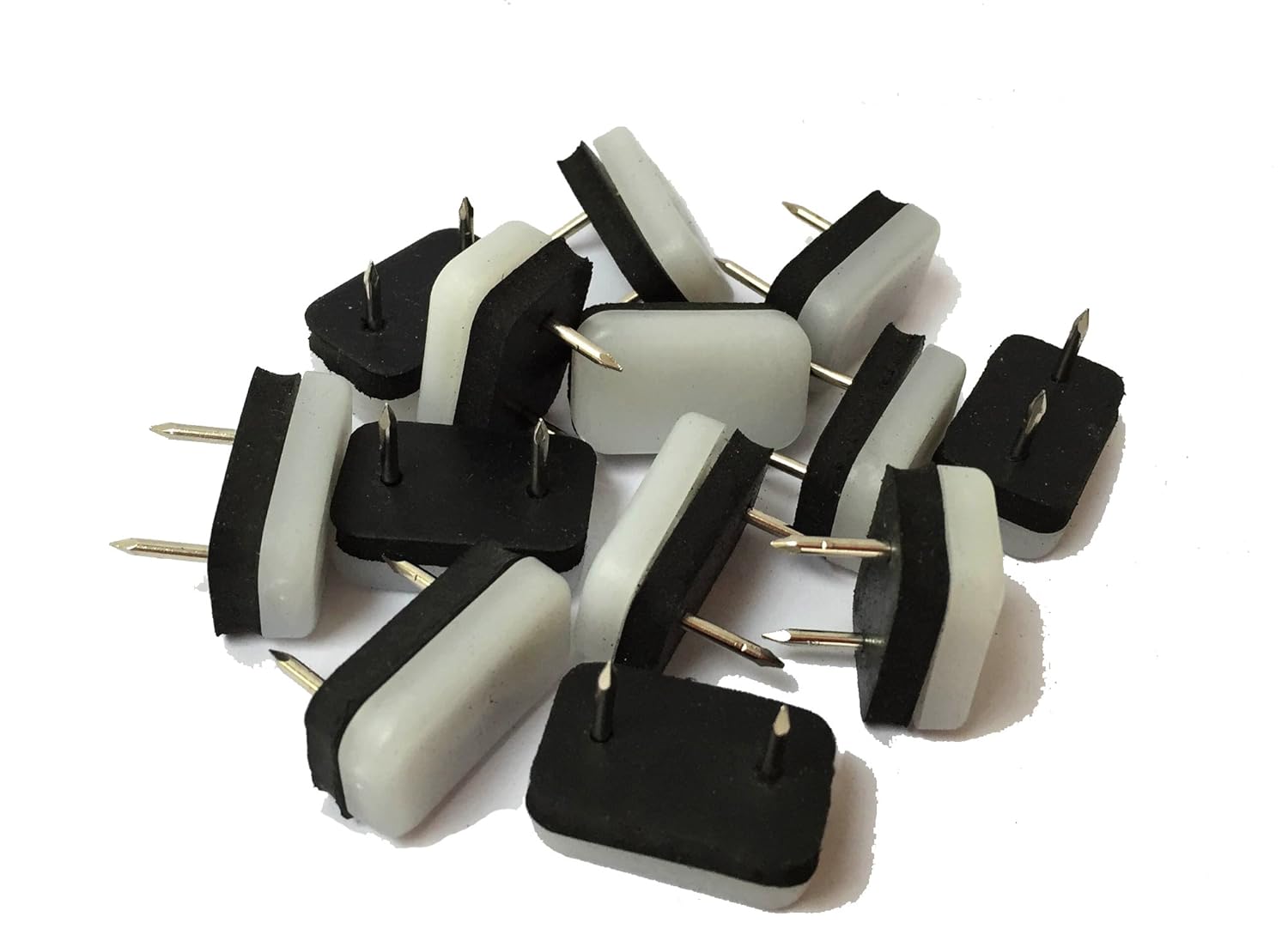 Filzada Möbelgleiter 120x - Kunststoffgleiter Mit Nagel Für Stühle & Gartenmöbel