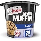 FlapJacked Mighty Muffins, Blueberry, 12 Pack | 20g Protein