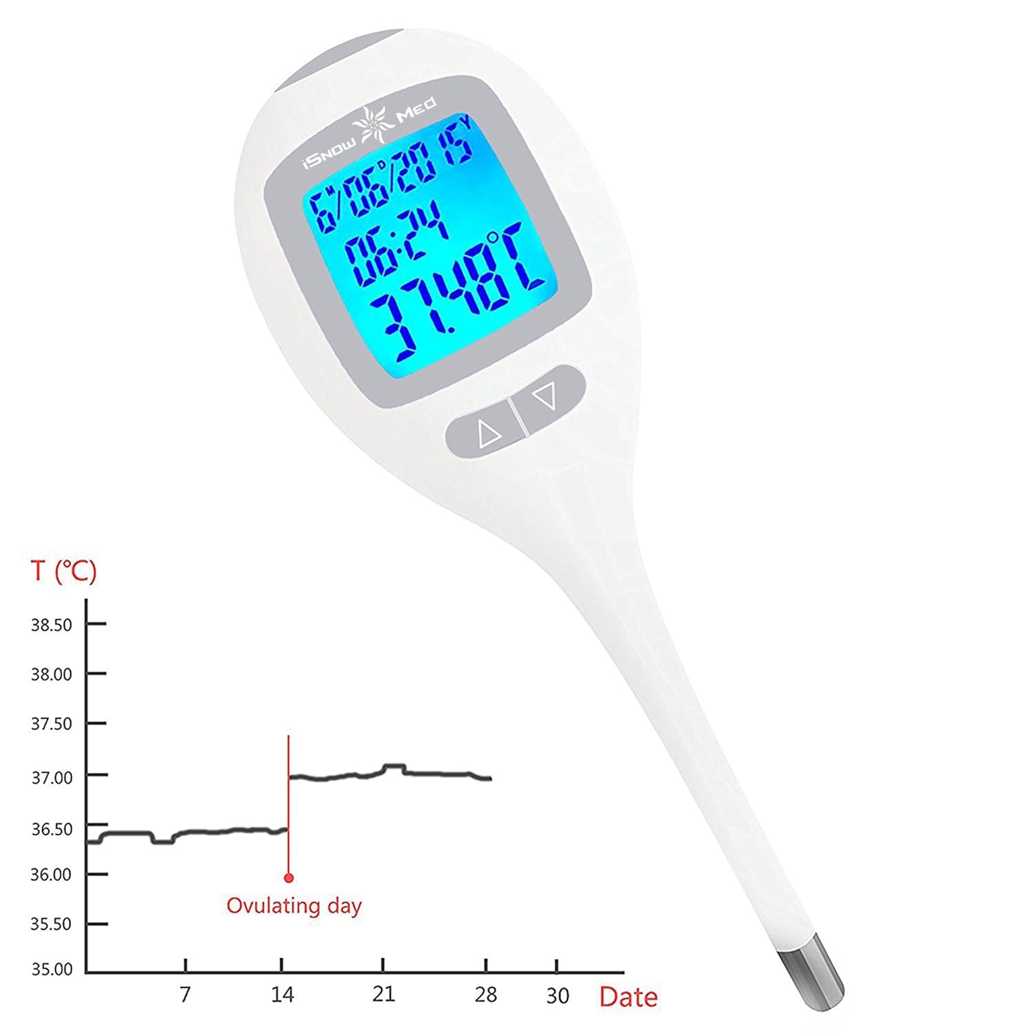 Digitale Basalthermometer zur Prüfung der BasalKörpertemperatur (BBT