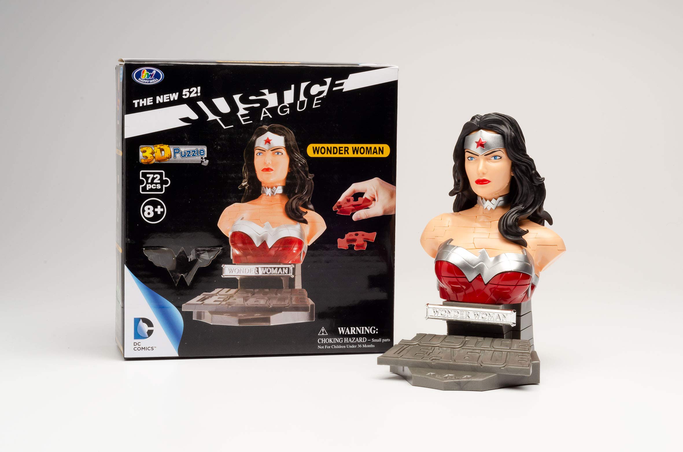 Herpa Puzzle Fun 3D 80657220 - Wonderful Justice League comic to create and play or to give as a gift