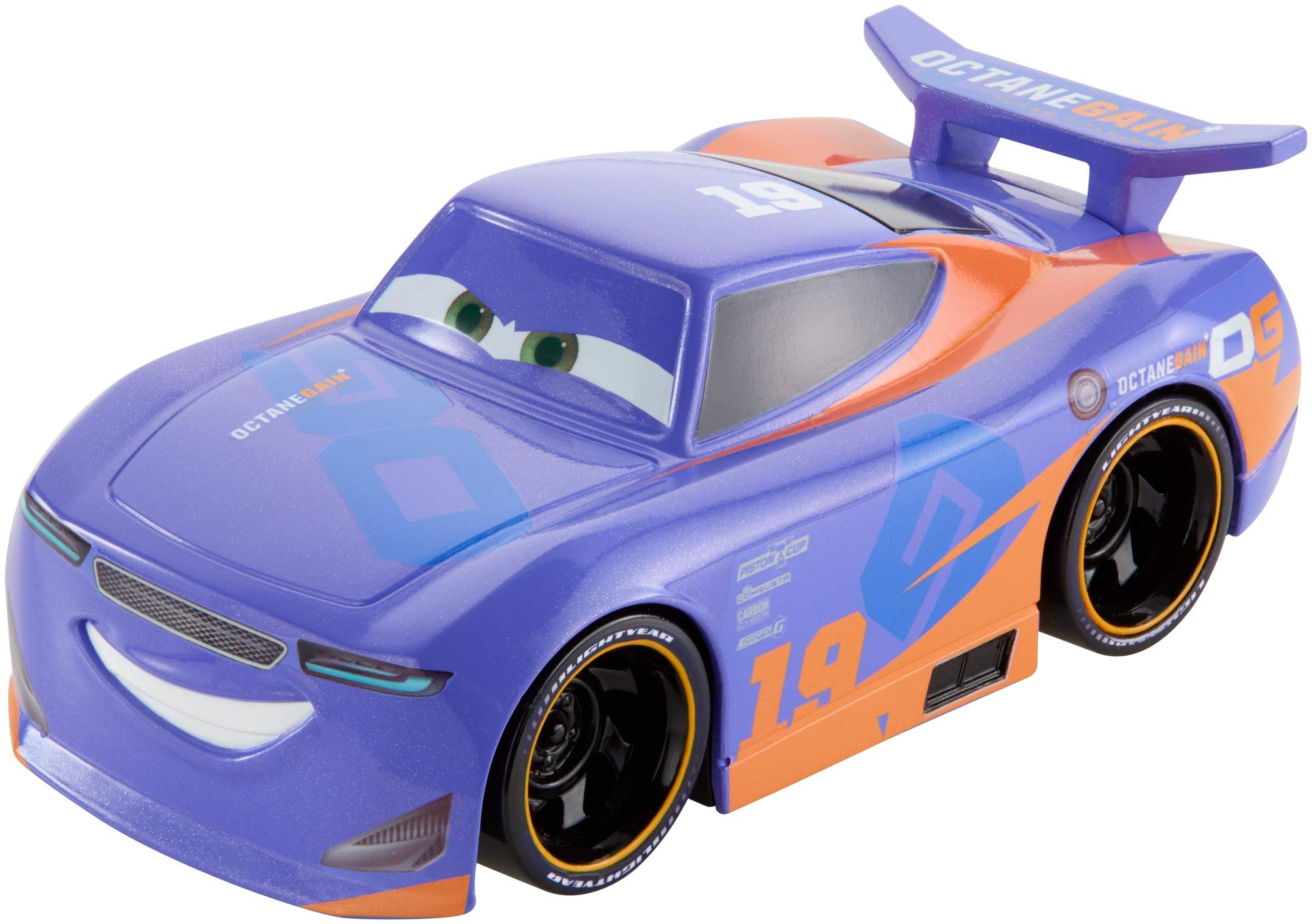 Disney Pixar Cars FYX43 Turbo Racers Daniel Swervez, Multicoloured