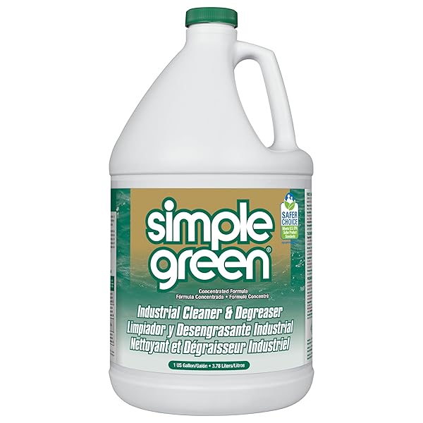 SIMPLE GREEN NDUSTRIAL CLEANER AND DEGREASER, 1 US GALLON