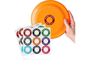 OXYEFEI Personalized Disc Golf Name Labels | (54 Labels) | Disc Golf Accessories | Golf Club Labels Personalized