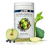 Super Greens Beet Infused Superfood Powder – Organic Green Superfoods, Protein, Antioxidants & Probiotics, Supports Healthy Blood Pressure, Digestion & Energy Boost (Green Apple, 30 Servings)