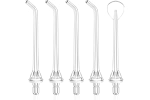 FUNSEE Water Flosser Tip for Bitvae, Replacement Heads Oral Irrigator Refill Heads Jet Tips,Only Compatible C2/ C5/C6 water flosser(Classic Jet Tips)