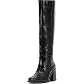 Vince Camuto Women's Sangeti Stacked Heel Knee High Boot Fashion