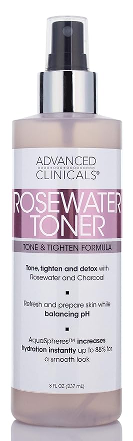 using rose water as toner