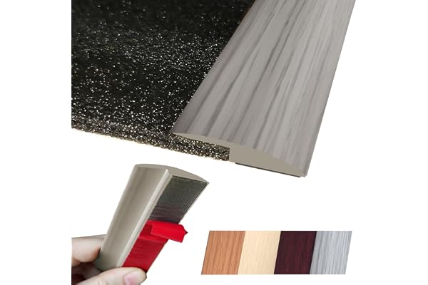 Floor Transition Strip Self Adhesive Carpet Wood Tile Vinyl Flooring Laminate Transition Cover Edge Trim Gap Doorway Threshol