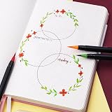 ISLAND 36+1 Watercolour Brush Pens Set for Kids Adults Calligraphy view 5