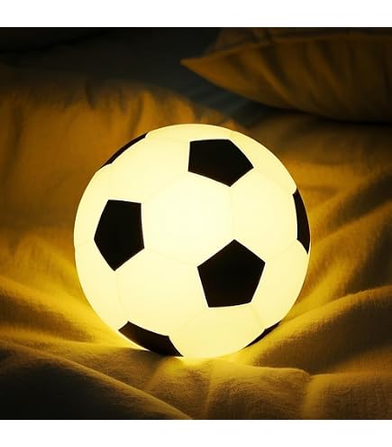 thumbnail image 2 of Buy Soccer 3D Night Light For Kids, Football Optical Illusion Led Lamp,16 Colors Changing Remote Control Sport Fan Room Decoration Xmas Birthday Teen Boy Online 2 of 11