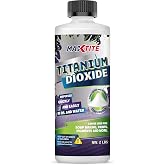 MAXTITE Titanium Dioxide (2 lbs) - 99.9% Pure TiO2 - Natural pH Neutral Mineral for Brightening &amp; Whitening - HDPE Container w/Resealable Child Resistant Cap