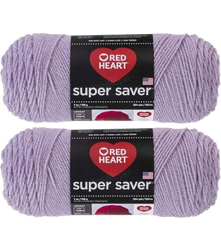 Coats: Yarn-Matassa di Filo Red Heart Super Saver, Rosa Baby, Altri, Multicolore