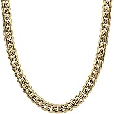 GLD Cuban Link Chain for Men and Women - Gold-Plated Miami Cuban Chain with Premium Storage Travel Pouch - Snatch-Proof Clasp, Sweat-Proof and Fade-Resistant - Lifetime Quality, Designed in Miami