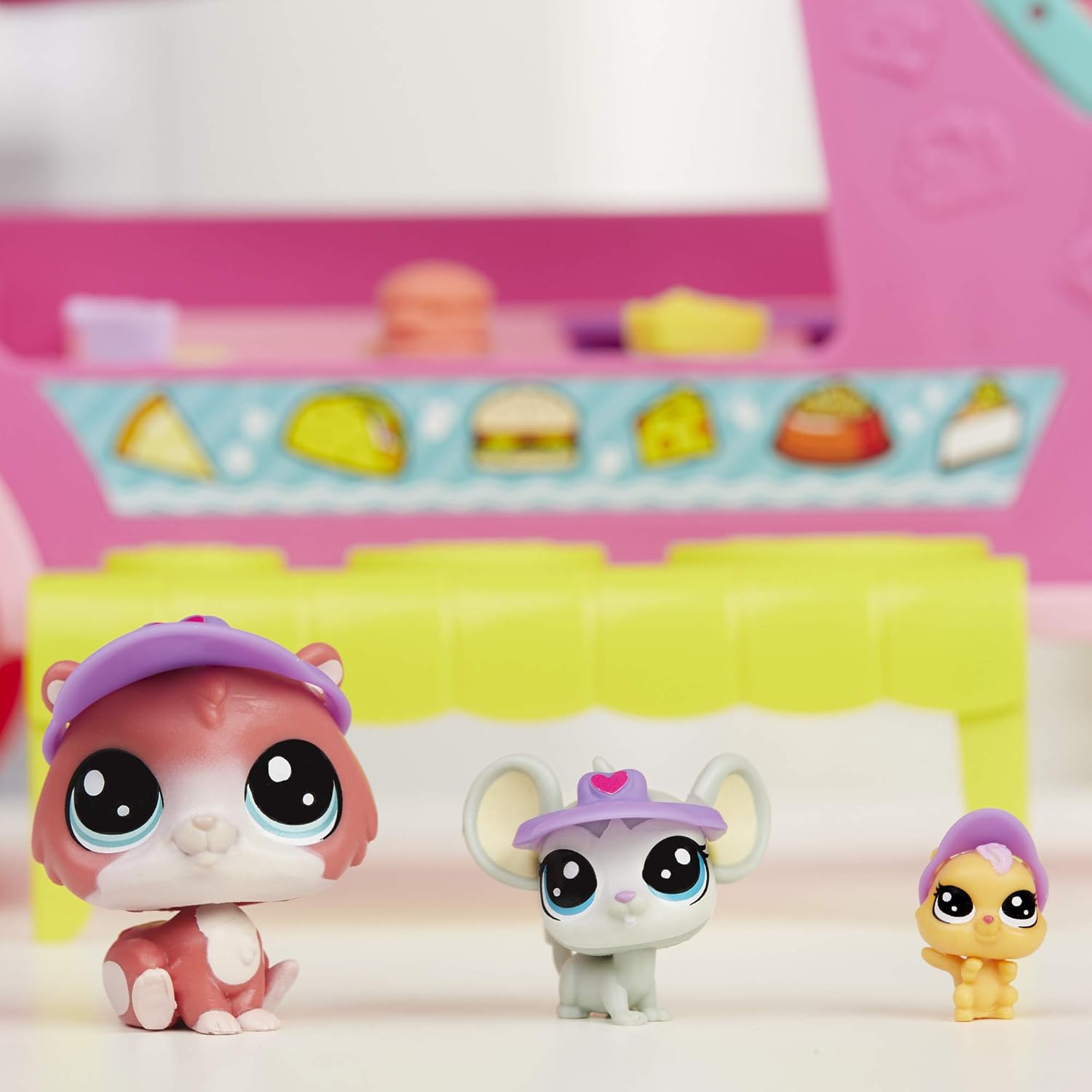 littlest pet shop treats truck playset
