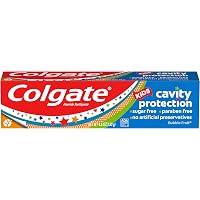 Amazon.com: Colgate Kids Toothpaste with Fluoride, Anticavity & Cavity ...