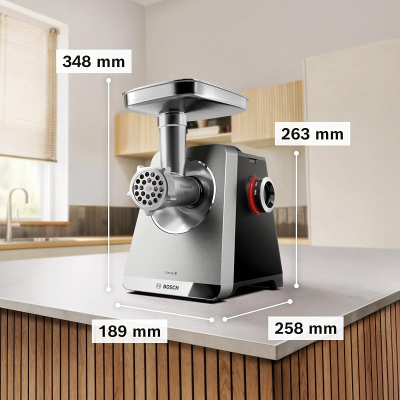 , Moedor de carne, MultiPower Série 8, 500W, MFWS840M