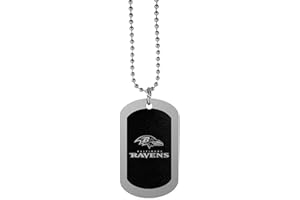 Siskiyou Sports NFL unisex-adult Chrome Tag Necklace