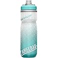 CamelBak Podium Chill Insulated Bike Water Bottle - Easy Squeeze Bottle - Fits Most Bike Cages - 21oz, Teal Dot