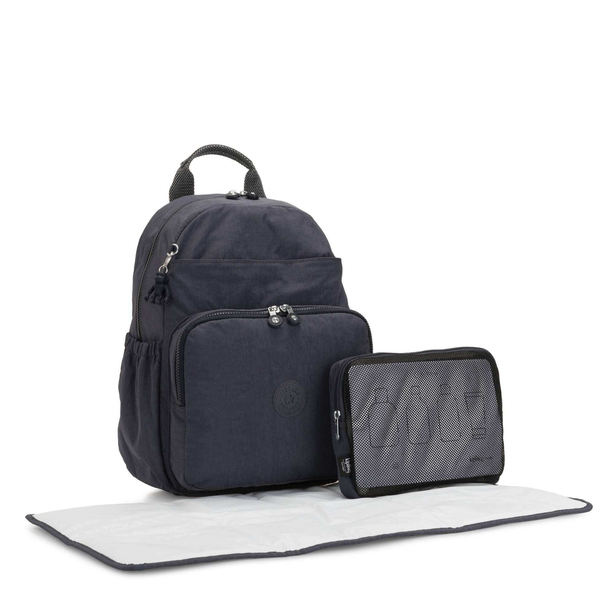 Kipling Maisie Diaper Backpack Night Grey on Galleon Philippines