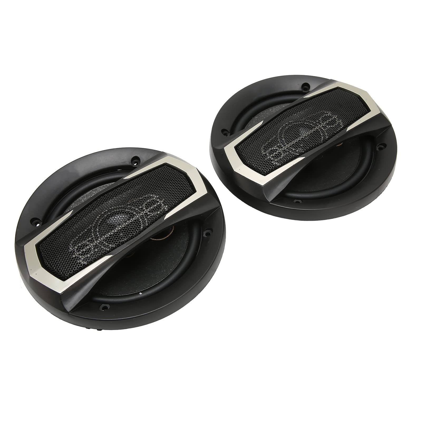 6in 600W Car Loudspeaker, 92dB 4 ohm Car Speaker, High and Low Stereo Sound, Good Heat Dissipation, Suitable for All Car Sound Systems