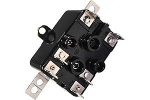 PartsBroz TJ690380 90-380 90380 Fan Relay - Compatible with White Rodgers - Replaces AP4485598 620537 92380 - Compact & Totally Enclosed Design - Coil Voltage 24 VAC 50/60Hz