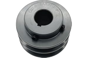 CMFG 2AK27-7/8, 2AK2778 v Belt Pulley, 2.75 inch OD 7/8 Inch Bore,Cast Iron Material, AK Double Groove v Belt Pulleys for "4L" or "A" or "3L" Belts