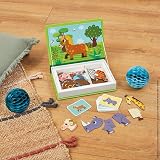 Janod magnetiBook Animals Educational Magnetic Game J02723 3+ view 6