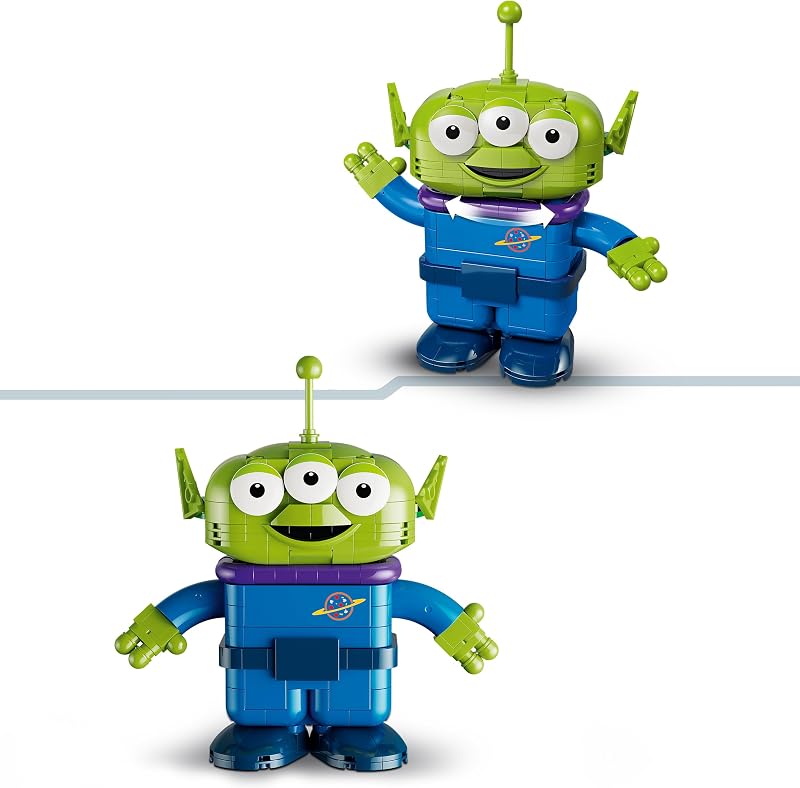 | Disney y Pixar Toy Story Marcianito con Cohete de Pizza Planet - Cohete Espacial de Juguete con Figura de Alien - Decoración del Dormitorio - Regalo para Niños y Niñas de 9+ Años - 43307 — foto 4 de 8