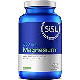 SISU Magnesium 250mg per capsule | Supports Heart Function and Muscle Strength | Aids in the precention of headaches and migr