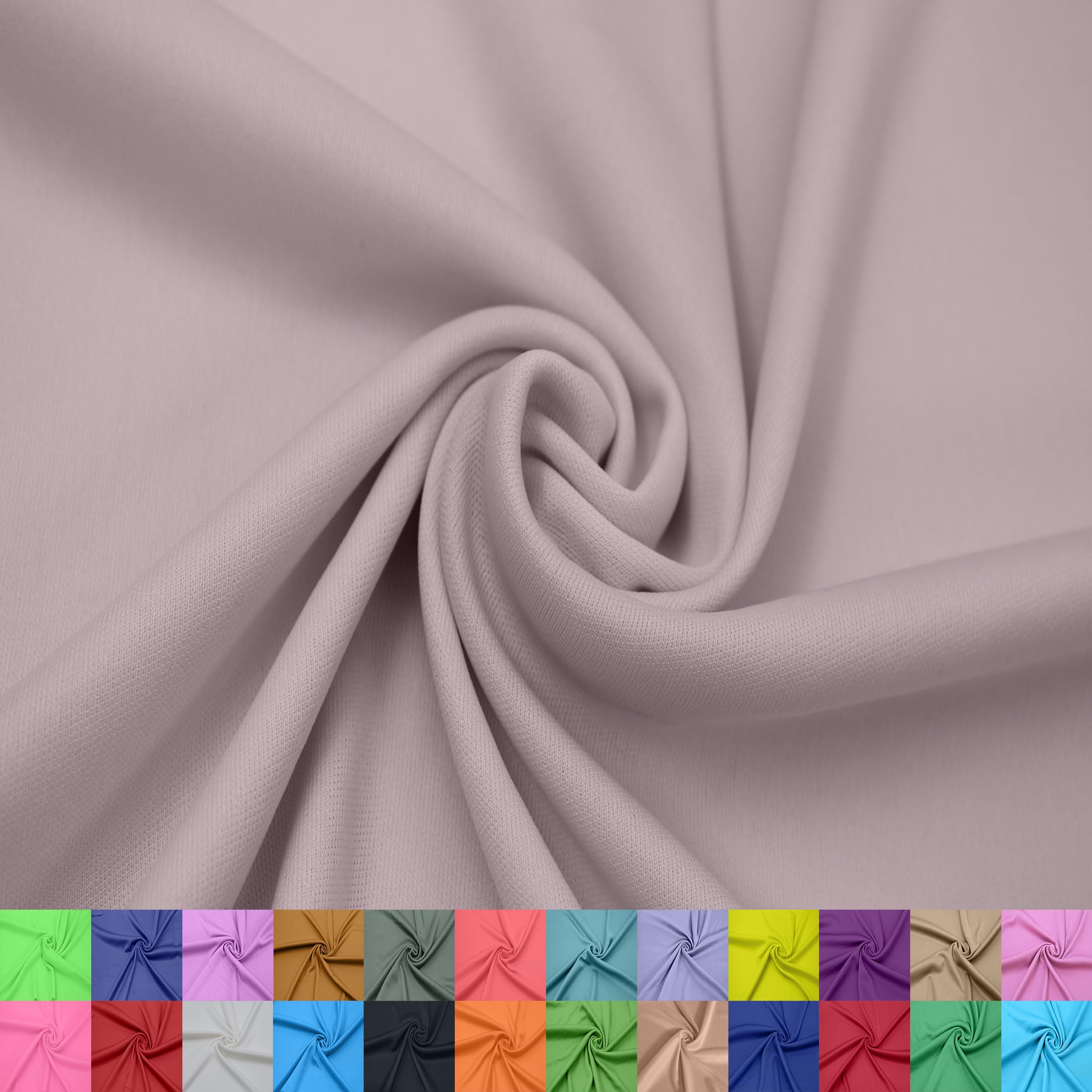 60" Wide 100% Polyester Interlock Lining