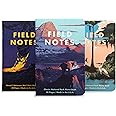 Field Notes: National Parks Series (Series F - Glacier, Hawai'I Volcanoes, Everglades) - Graph Paper Memo Book 3-Pack - 3.5 x 5.5 Inch
