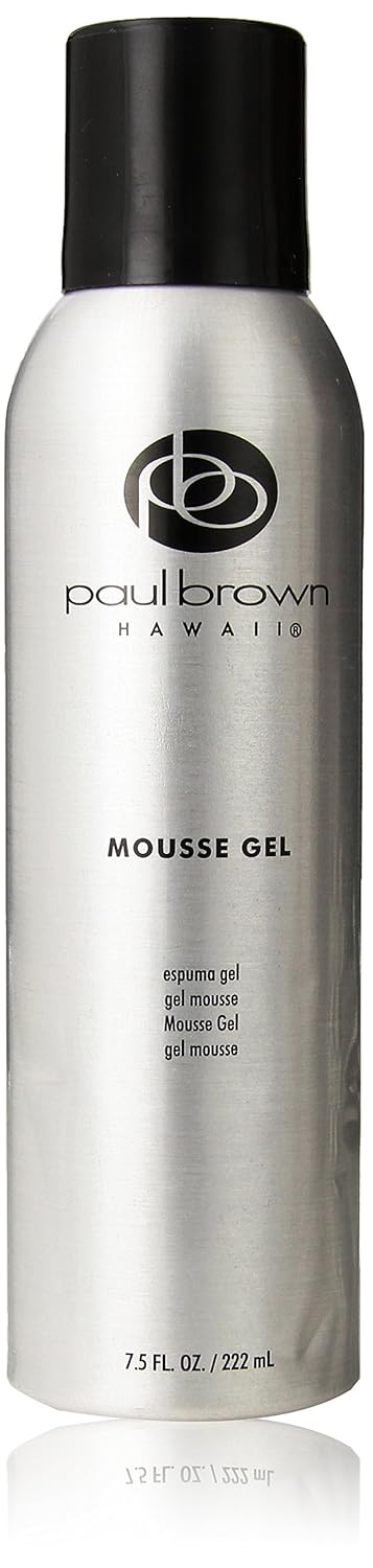 Paul Brown Hawaii Mousse Hair Styling Gel 7.5 Oz, 7.5 Ounce