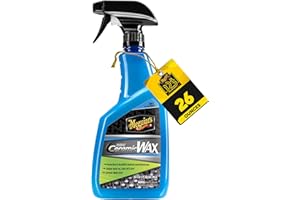 Meguiar's Hybrid Ceramic Wax, Easy-to-Use Spray Wax for Car Detailing with the Superior Protective Power of Advanced SiO2 Hybrid Barrier Technology, 26 Oz Spray Bottle