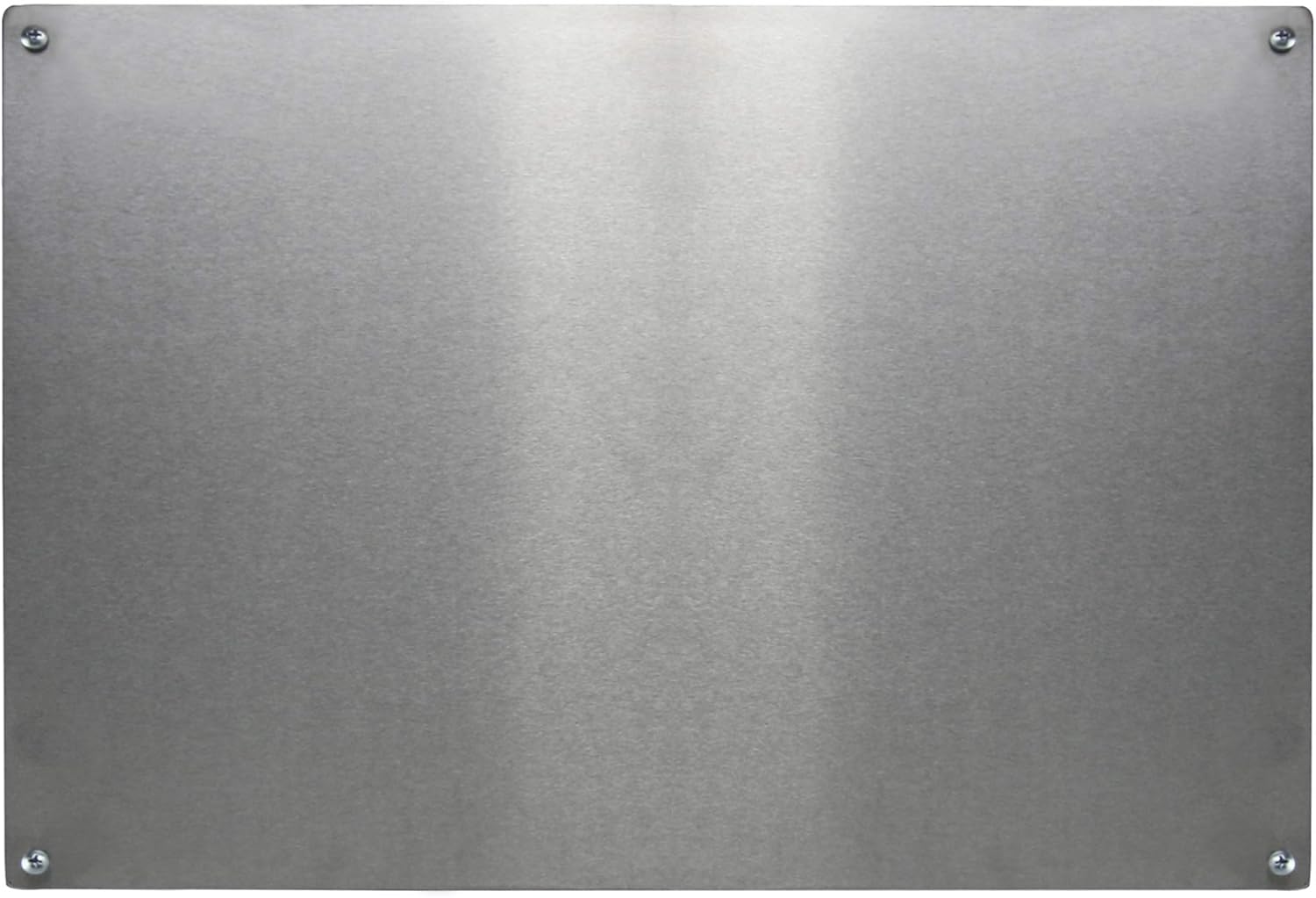 Magnetic Notice Board A3, Stainless Steel Memo Board 42 x 29.7 cm, Magnetic Noticeboard for Kitchen Office & Fridge - Image 4