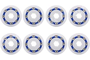 DISCOUNT PARTS DIRECT 8 Pack 9-100-1108 PoolSupplyTown Wheel Ball Bearing, Replacement for Polaris Pressure Pool Cleaner 360 380 3900 Sport, ATV Pool Cleaners