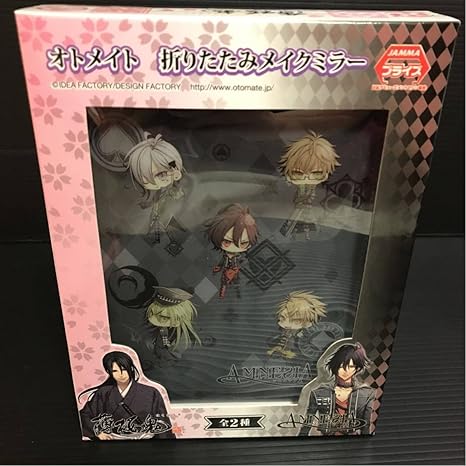 Amazon Co Jp オトメイト 折りたたみメイクミラー Amnesia アムネシア 鏡 シン イッキ トーマ ケント ウキョウ ミラー グッズ 限定 ホビー