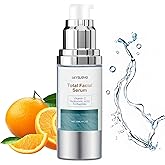 Vitamin C Serum for face, with Hyaluronic Acid & Peptides - Anti Aging Face Serum for Women & Men, Dark Spot Corrector for Firming, Hydrating Treatment to Reduce Wrinkles & Fine Lines, 1 fl oz