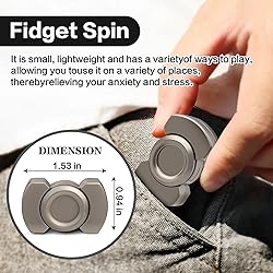 3-in-1 Fidget Toys Adults: Spinner, Slider