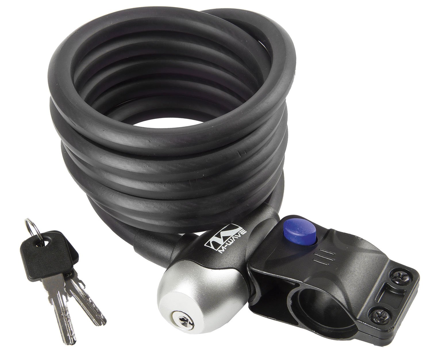 M-Wave S 12.18 Spiral Cable Lock - Black