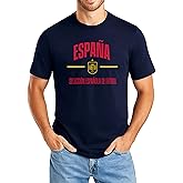 Icon Sports Officially Licensed Royal Spanish Football Federation Soccer Cotton T-Shirt - Unisex Adult