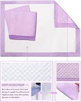 Buyockss 100 Pack Disposable Baby Changing Pads Ultra Soft 13 x 18 in view 3